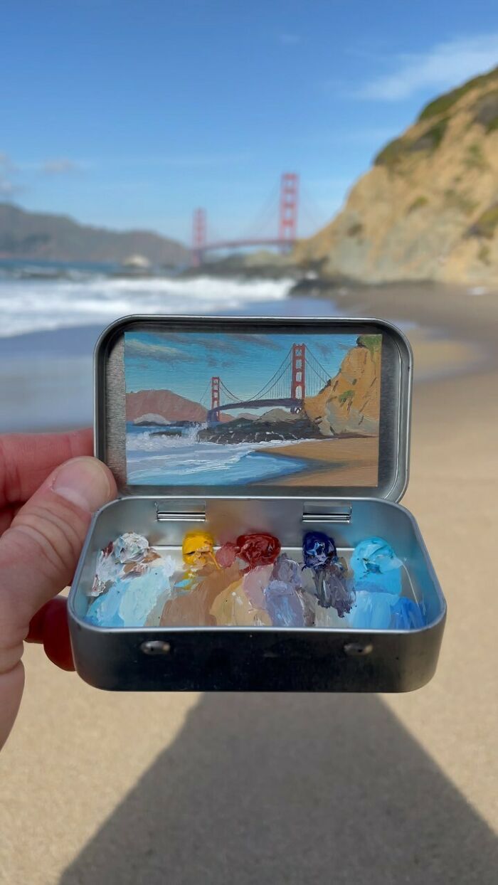 Artista cria pinturas em miniatura tão detalhadas que parecem impossíveis de acreditar (35 fotos) 31