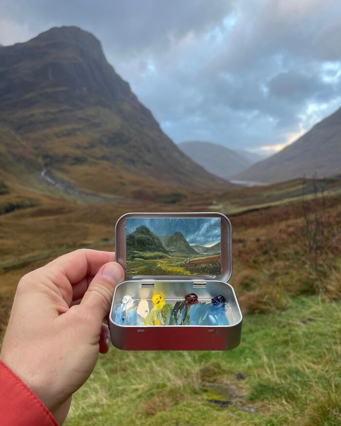 Artista cria pinturas em miniatura tão detalhadas que parecem impossíveis de acreditar (35 fotos) 34