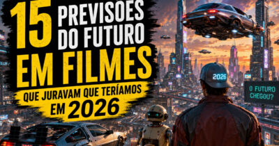 As 15 previsões do futuro em filmes que erraram feio sobre 2026