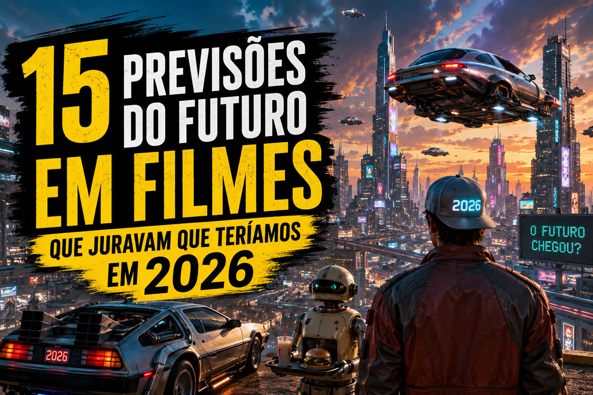 As 15 previsões do futuro em filmes que erraram feio sobre 2026 As 15 previsões do futuro em filmes que erraram feio sobre 2026