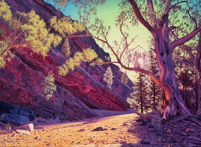 As paisagens surrealistas de Jack Rowland parecem pertencer a outro planeta (27 fotos) 5 As paisagens surrealistas de Jack Rowland parecem pertencer a outro planeta (27 fotos) 5