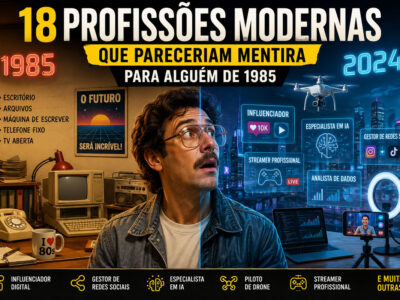 As profissões modernas que pareceriam mentira para alguém de 1985