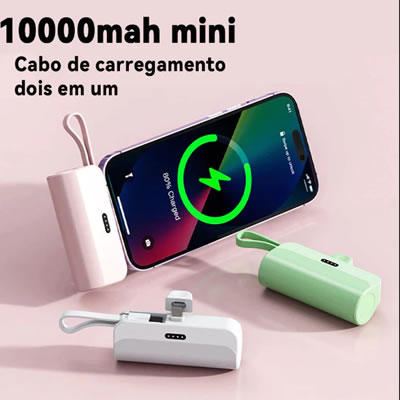 Carregador Portátil Mini Power Bank