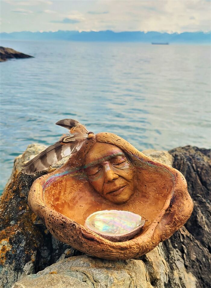 Esculturas em madeira flutuante parecem revelar rostos escondidos pela natureza há séculos (27 fotos) 9 Esculturas em madeira flutuante parecem revelar rostos escondidos pela natureza há séculos (27 fotos) 9