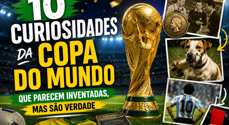 Essas 10 curiosidades da Copa do Mundo parecem inventadas, mas são 100% reais