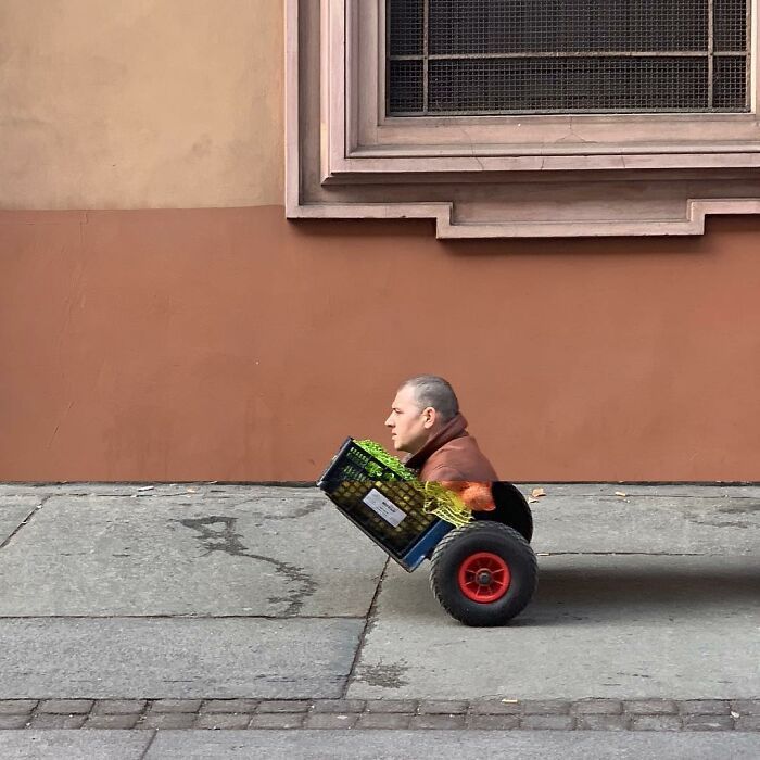Fotografias surrealistas de artista italiano transformam cenas comuns em ilusões que confundem o olhar (34 fotos) 2