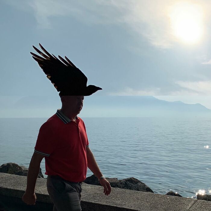 Fotografias surrealistas de artista italiano transformam cenas comuns em ilusões que confundem o olhar (34 fotos) 5