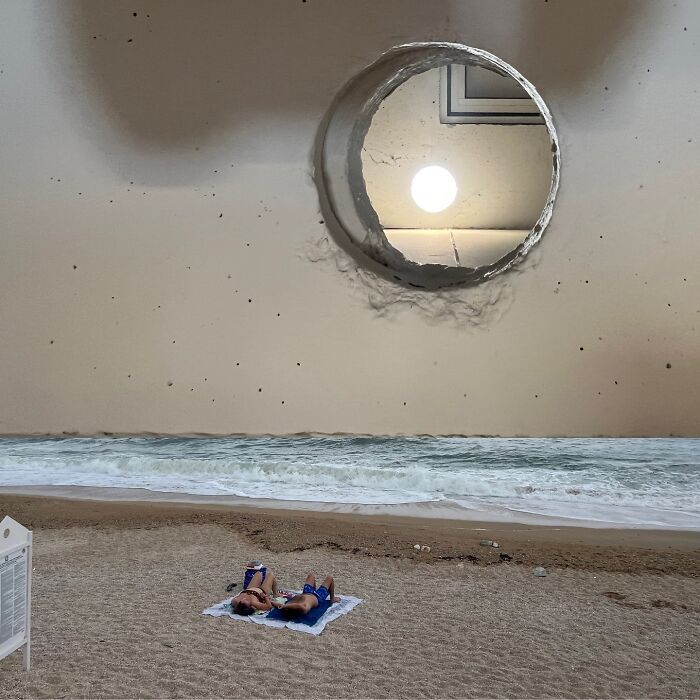 Fotografias surrealistas de artista italiano transformam cenas comuns em ilusões que confundem o olhar (34 fotos) 9