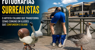 Fotografias surrealistas de artista italiano transformam cenas comuns em ilusões que confundem o olhar (34 fotos)