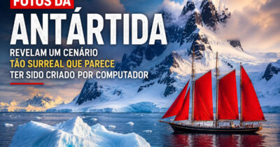 32 fotos da Antártida revelam um cenário tão surreal que parece ter sido criado por computador