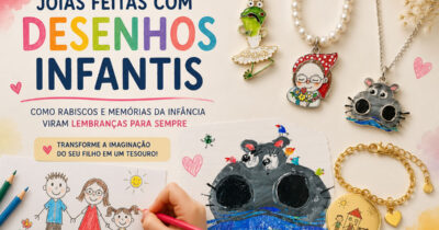 Joias feitas com desenhos infantis: A ideia emocionante que está transformando rabiscos em tesouros para sempre (20 fotos)
