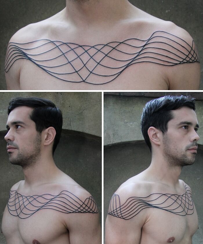 32 tatuagens minimalistas de linhas: A arte que parece simples, mas esconde muito mais do que você imagina 6 32 tatuagens minimalistas de linhas: A arte que parece simples, mas esconde muito mais do que você imagina 6
