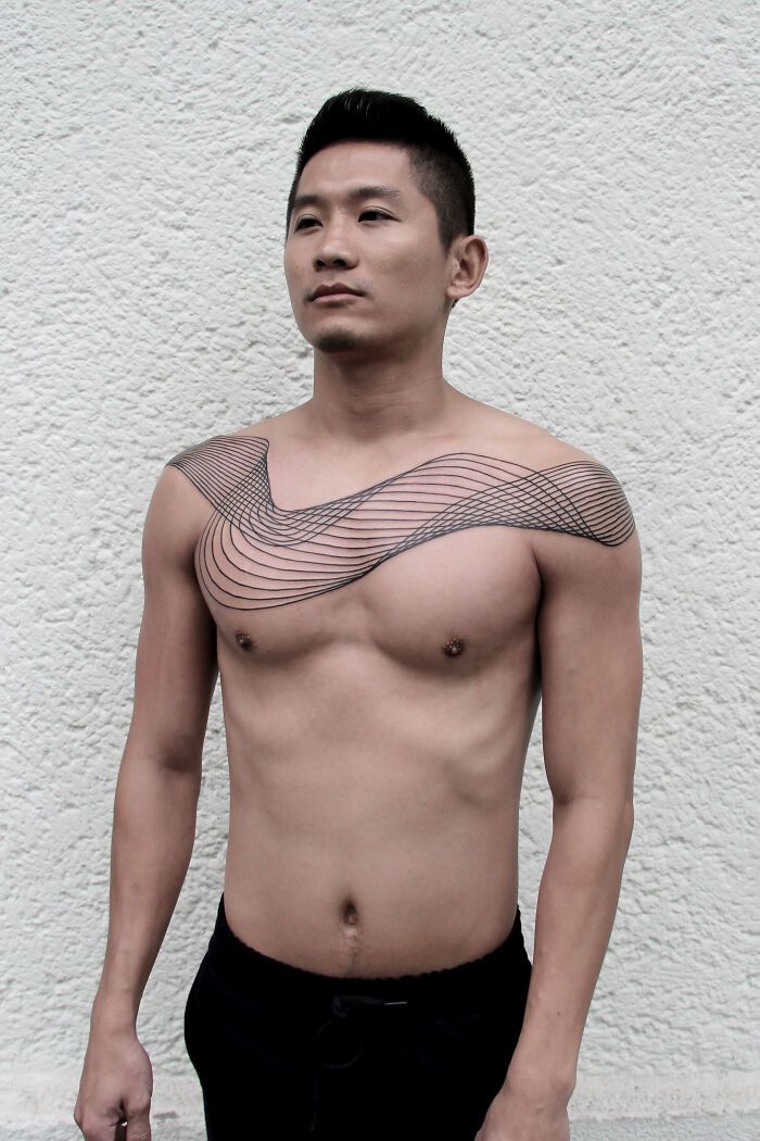 32 tatuagens minimalistas de linhas: A arte que parece simples, mas esconde muito mais do que você imagina 10 32 tatuagens minimalistas de linhas: A arte que parece simples, mas esconde muito mais do que você imagina 10