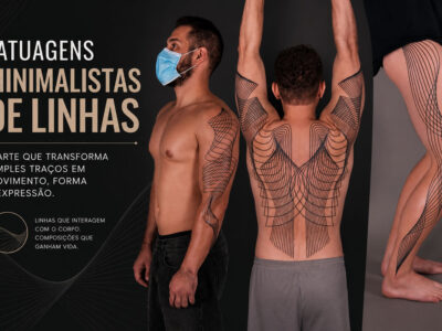 32 tatuagens minimalistas de linhas: A arte que parece simples, mas esconde muito mais do que você imagina
