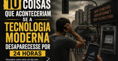 10 coisas que aconteceriam se a tecnologia moderna desaparecesse por apenas 24 horas