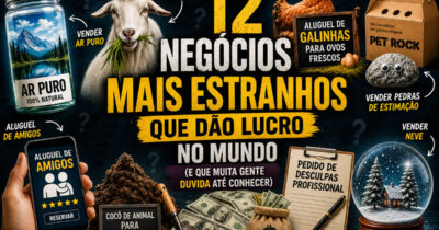 12 negócios mais estranhos que dão lucro no mundo (o 7º parece inacreditável)