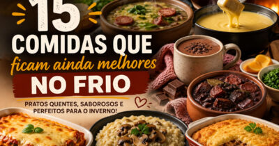 15 comidas que ficam ainda melhores no frio (e fazem qualquer dia gelado parecer mais aconchegante)