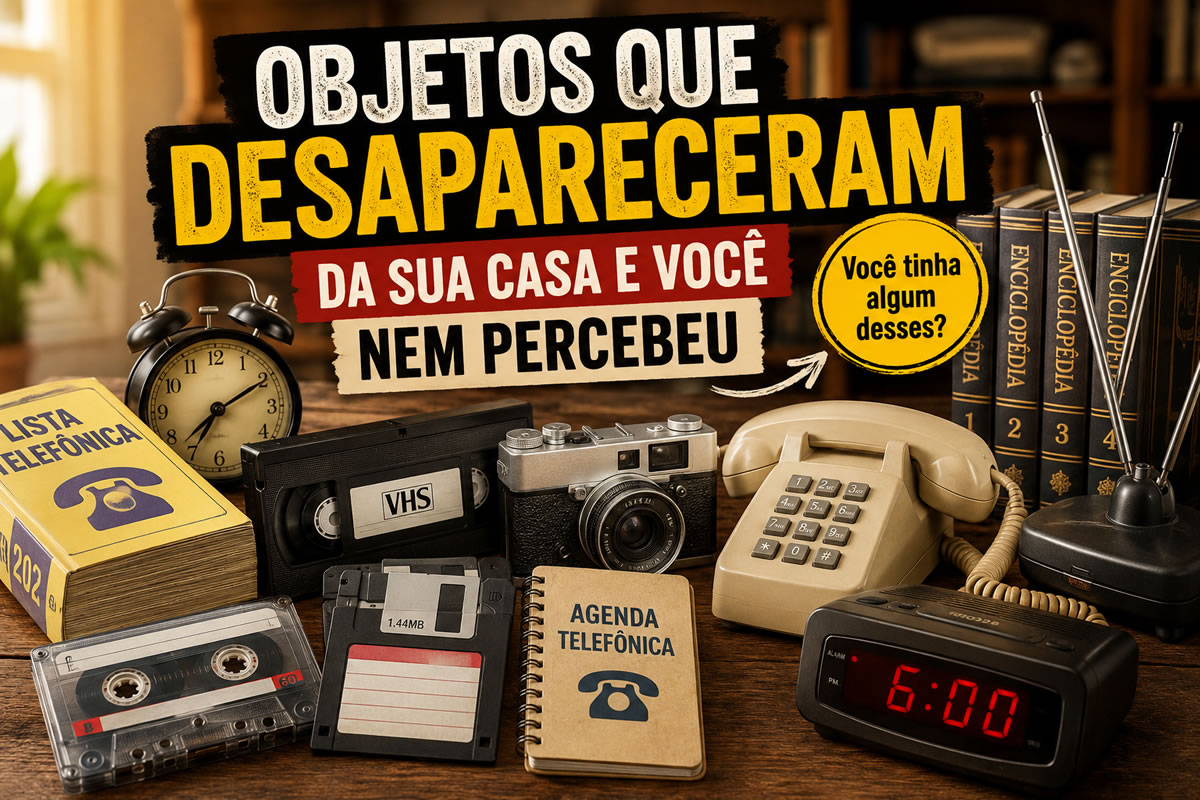15 objetos que desapareceram da sua casa e você nem percebeu (até sentir falta deles anos depois) 15 objetos que desapareceram da sua casa e você nem percebeu (até sentir falta deles anos depois)