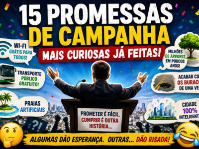 15 promessas de campanha tão curiosas que parecem invenção (mas marcaram eleições)
