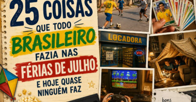 25 coisas que todo brasileiro fazia nas férias de julho e hoje quase ninguém faz