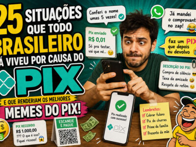 25 situações que todo brasileiro já viveu por causa do Pix (e que renderiam os melhores memes do Pix)