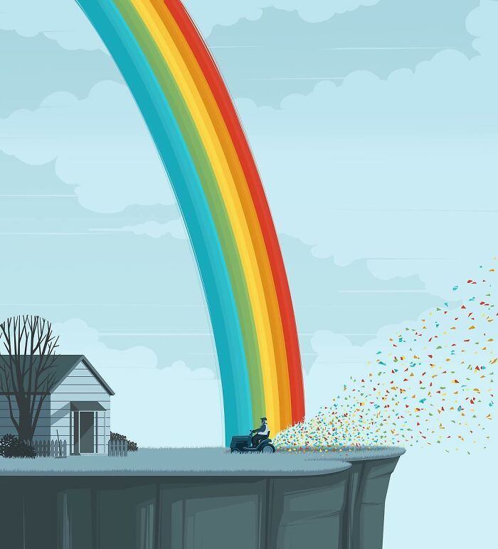 42 ilustrações com significados ocultos que fazem qualquer pessoa enxergar o mundo de um jeito diferente 4 42 ilustrações com significados ocultos que fazem qualquer pessoa enxergar o mundo de um jeito diferente 4