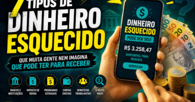 7 tipos de dinheiro esquecido que muita gente nem imagina que pode ter para receber