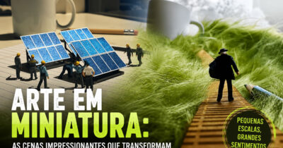 Arte em miniatura: as cenas impressionantes que transformam objetos comuns em histórias cheias de emoção (28 fotos)