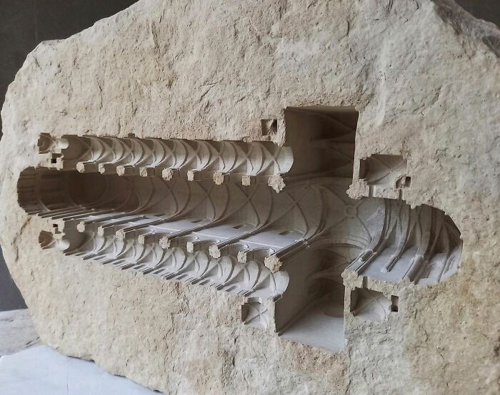 Esculturas em pedra que escondem mundos inteiros e desafiam qualquer lógica (30 fotos) 5 Esculturas em pedra que escondem mundos inteiros e desafiam qualquer lógica (30 fotos) 5