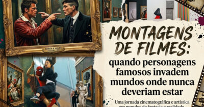 Montagens surreais de filmes: quando personagens famosos invadem mundos onde nunca deveriam estar (32 fotos)