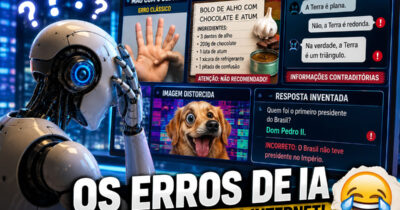 Os 10 erros de IA mais engraçados já registrados na internet