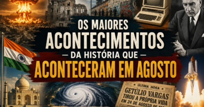 Os 12 acontecimentos mais marcantes da história que aconteceram em agosto e mudaram o mundo para sempre