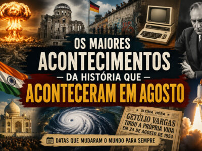 Os 12 acontecimentos mais marcantes da história que aconteceram em agosto e mudaram o mundo para sempre