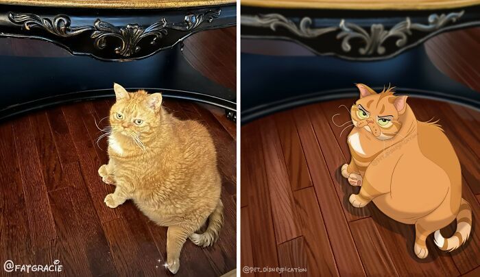 Pets em estilo Disney: as ilustrações que transformam animais de estimação em personagens inesquecíveis (26 fotos) 9