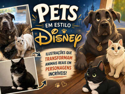 Pets em estilo Disney: as ilustrações que transformam animais de estimação em personagens inesquecíveis (26 fotos)
