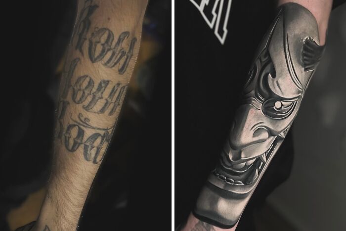 Tatuagem para cobrir cicatriz: Como artistas transformam marcas em verdadeiras obras de arte (25 fotos) 4 Tatuagem para cobrir cicatriz: Como artistas transformam marcas em verdadeiras obras de arte (25 fotos) 4