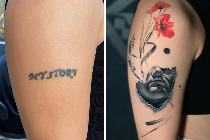 Tatuagem para cobrir cicatriz: Como artistas transformam marcas em verdadeiras obras de arte (25 fotos) 13 Tatuagem para cobrir cicatriz: Como artistas transformam marcas em verdadeiras obras de arte (25 fotos) 13