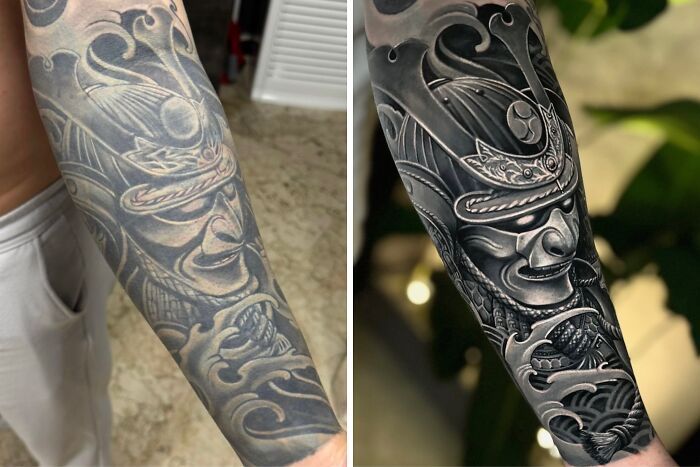 Tatuagem para cobrir cicatriz: Como artistas transformam marcas em verdadeiras obras de arte (25 fotos) 15 Tatuagem para cobrir cicatriz: Como artistas transformam marcas em verdadeiras obras de arte (25 fotos) 15