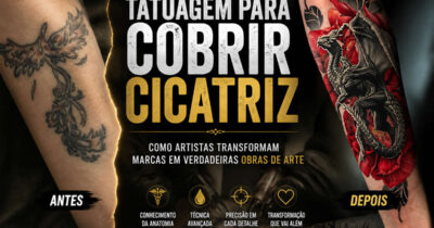 Tatuagem para cobrir cicatriz: Como artistas transformam marcas em verdadeiras obras de arte (25 fotos)
