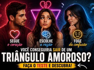 Teste de triângulo amoroso: Descubra se você segue o coração, a razão ou foge da confusão