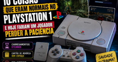 10 coisas que eram normais no PlayStation 1 e hoje fariam um jogador perder a paciência