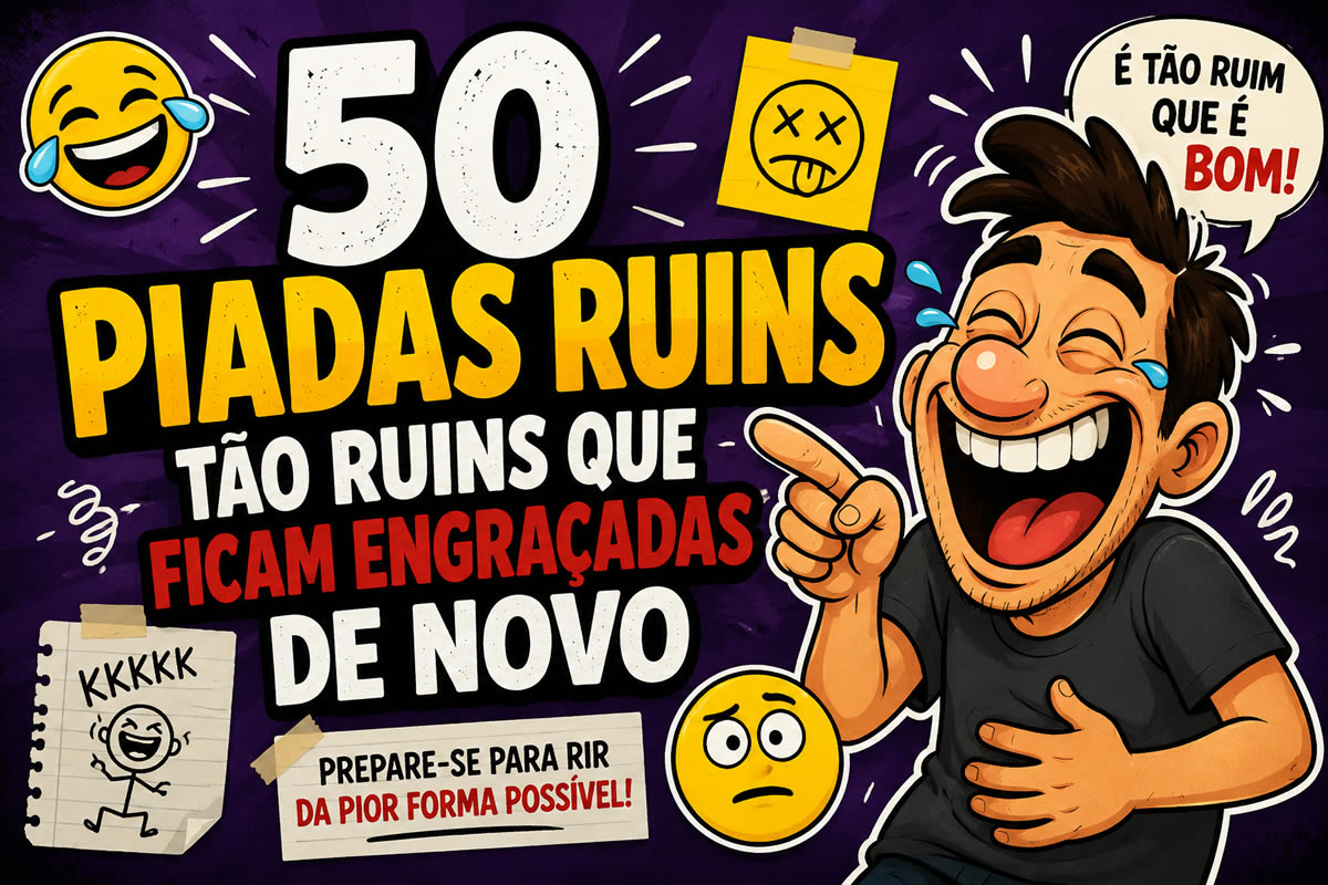 50 piadas ruins tão ruins que ficam engraçadas de novo 50 piadas ruins tão ruins que ficam engraçadas de novo