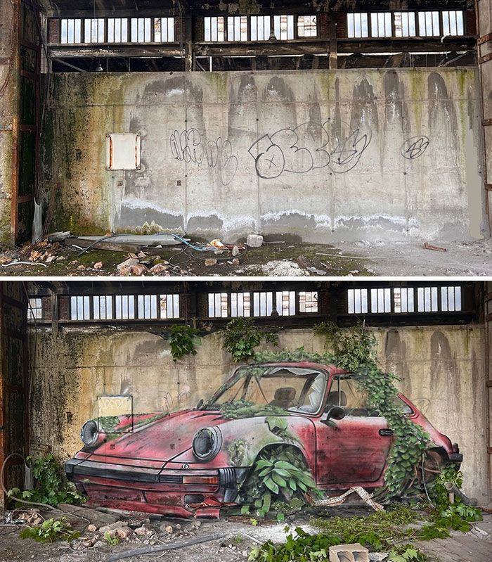 Arte urbana 3D: as pinturas que fazem qualquer parede parecer um portal para outra realidade (28 fotos) 4