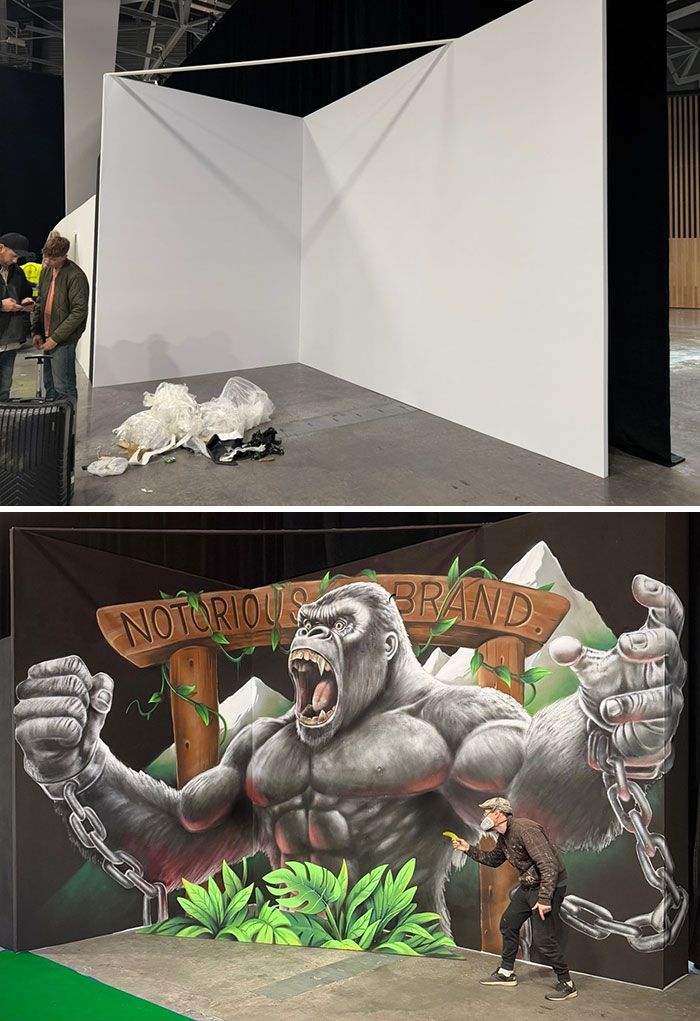 Arte urbana 3D: as pinturas que fazem qualquer parede parecer um portal para outra realidade (28 fotos) 24