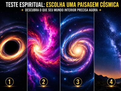 Escolha uma dessas paisagens cósmicas e descubra o que seu mundo interior está tentando dizer