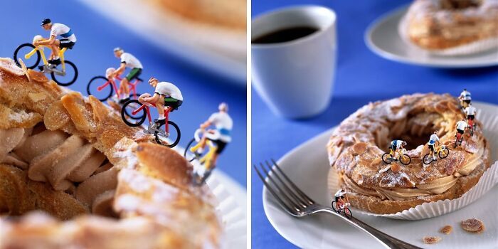 Fotografia em miniatura com comida: quando alimentos comuns viram mundos gigantes Fotografia em miniatura com comida: quando alimentos comuns viram mundos gigantes