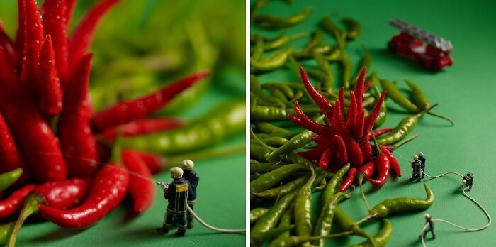 Fotografia em miniatura com comida: quando alimentos comuns viram mundos gigantes (30 fotos) 1 Fotografia em miniatura com comida: quando alimentos comuns viram mundos gigantes (30 fotos) 1