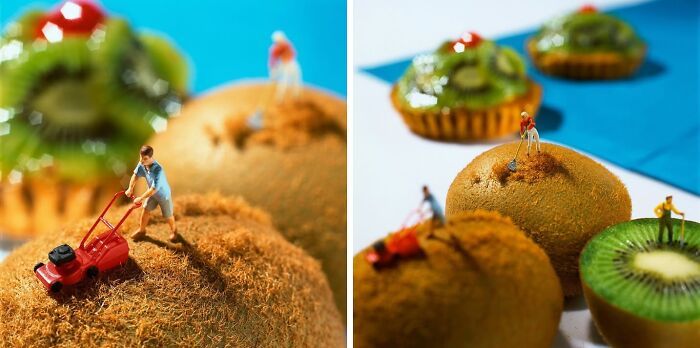 Fotografia em miniatura com comida: quando alimentos comuns viram mundos gigantes (30 fotos) 8 Fotografia em miniatura com comida: quando alimentos comuns viram mundos gigantes (30 fotos) 8