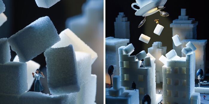 Fotografia em miniatura com comida: quando alimentos comuns viram mundos gigantes (30 fotos) 9 Fotografia em miniatura com comida: quando alimentos comuns viram mundos gigantes (30 fotos) 9