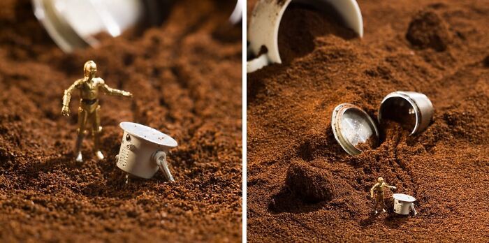Fotografia em miniatura com comida: quando alimentos comuns viram mundos gigantes (30 fotos) 13 Fotografia em miniatura com comida: quando alimentos comuns viram mundos gigantes (30 fotos) 13